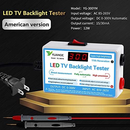 CVERY LED LEAD BEAD TV Back Backer Tester, כלי בדיקת תאורת LED לכל פלט תיקון נורות LED 0-300V