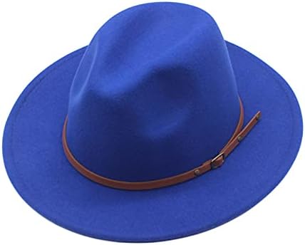 פנמה פדורה כובע פדורה חגורת תקליטון כובע קלאסי אבזם צמר אבזם נשים כובעי בייסבול פעוטות כובע