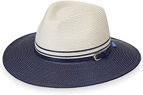 חברת כובעי וולארו לנשים קריסטי פדורה-עד 50+, קל משקל, מתכוונן, ניתן לארוז, מעוצב באוסטרליה