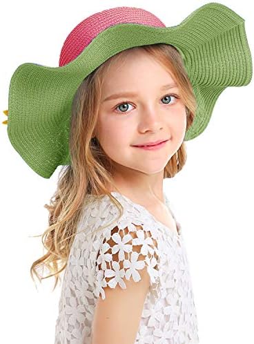 ילדים רב צבעים גדול ברים פרח חוף שמש כובעים