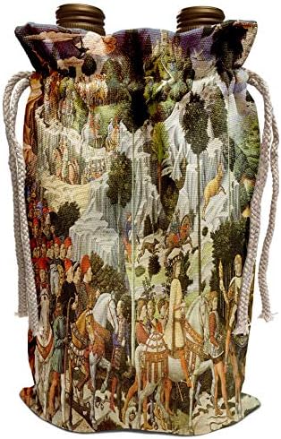 3drose bln אוסף אמנות איטלקי רנסנס איטלקי - תהלוכת המלך קספר מאת בנוזו גוזולי - תיק יין