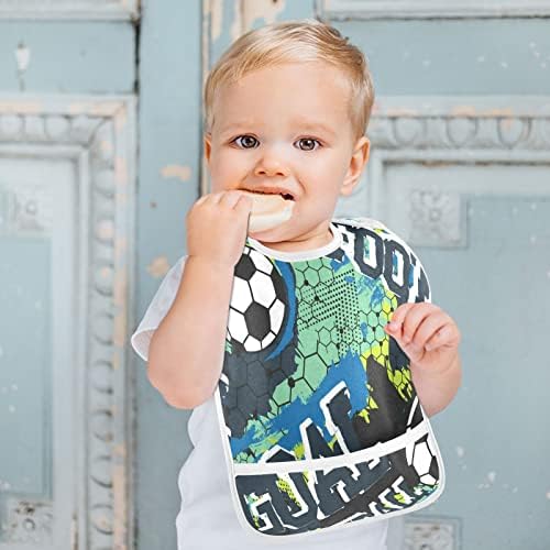 Emelivor Baby Bibs לתינוק לילדות האכילה ביקורות פעוטות לבנים שאוכלים בנות פעוטות 1-3 שנים, 2 חבילה
