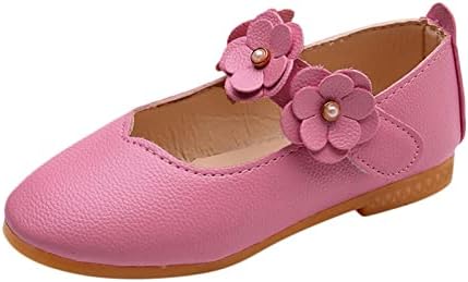 נסיכה רווקה בנות סולידיות פרח תינוקות סטודנט ילדים נעלי ילדים ריקוד רך נעלי תינוק פעוט נעלי בלט