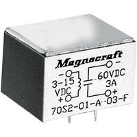 MagneCraft 70S2-04-B-04-F SSR, Mount PCB, 140VAC, 30VDC, 4A