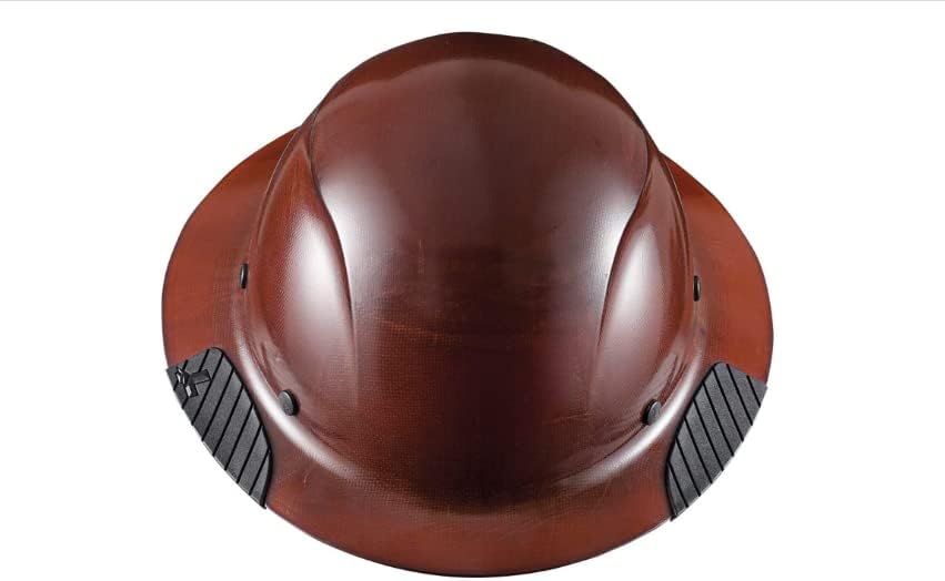 הרמה בטיחות-כובעים קשים DAX FRP טבעי HDF-15NG והגנה על משקפי משקפיים שחור/ענבר EQT-12KAB