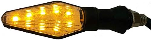 מוטורטוגו שחור אורות איתות מנורה רציפים הובילו איתותים מהבהבים מחוונים תואמים לשנת 2002 ב. מ. וו 1150 ר