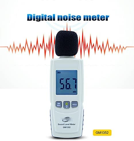 WYFDP רמת צליל דיגיטלית מד רעש בודק DB DB DECIBEL METER בדציבלים גלאי שמע רעש מיקרופון אוטומטי