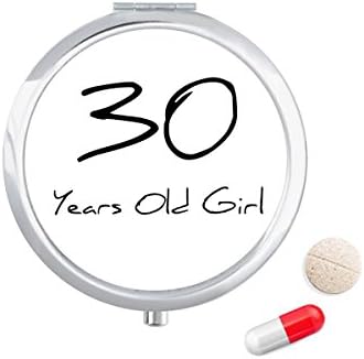 30 שנים ילדה גיל גלולת מקרה כיס רפואת אחסון תיבת מיכל מתקן
