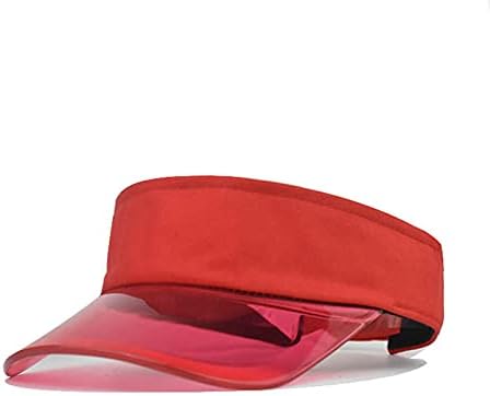 הגנה על כובע השמש הגנה על אופנה שקופה כובעי נשים וכובעים בייסבול נשים מוצקות של מכסי בייסבול מגן