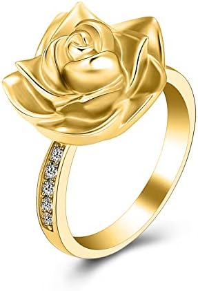 Minicremation Rose Flowers Cermation תכשיטים תכשיטים טבעת אפר לאפר טבעת שומר מכסה טבעת לאפר לנשים טבעת זיכרון